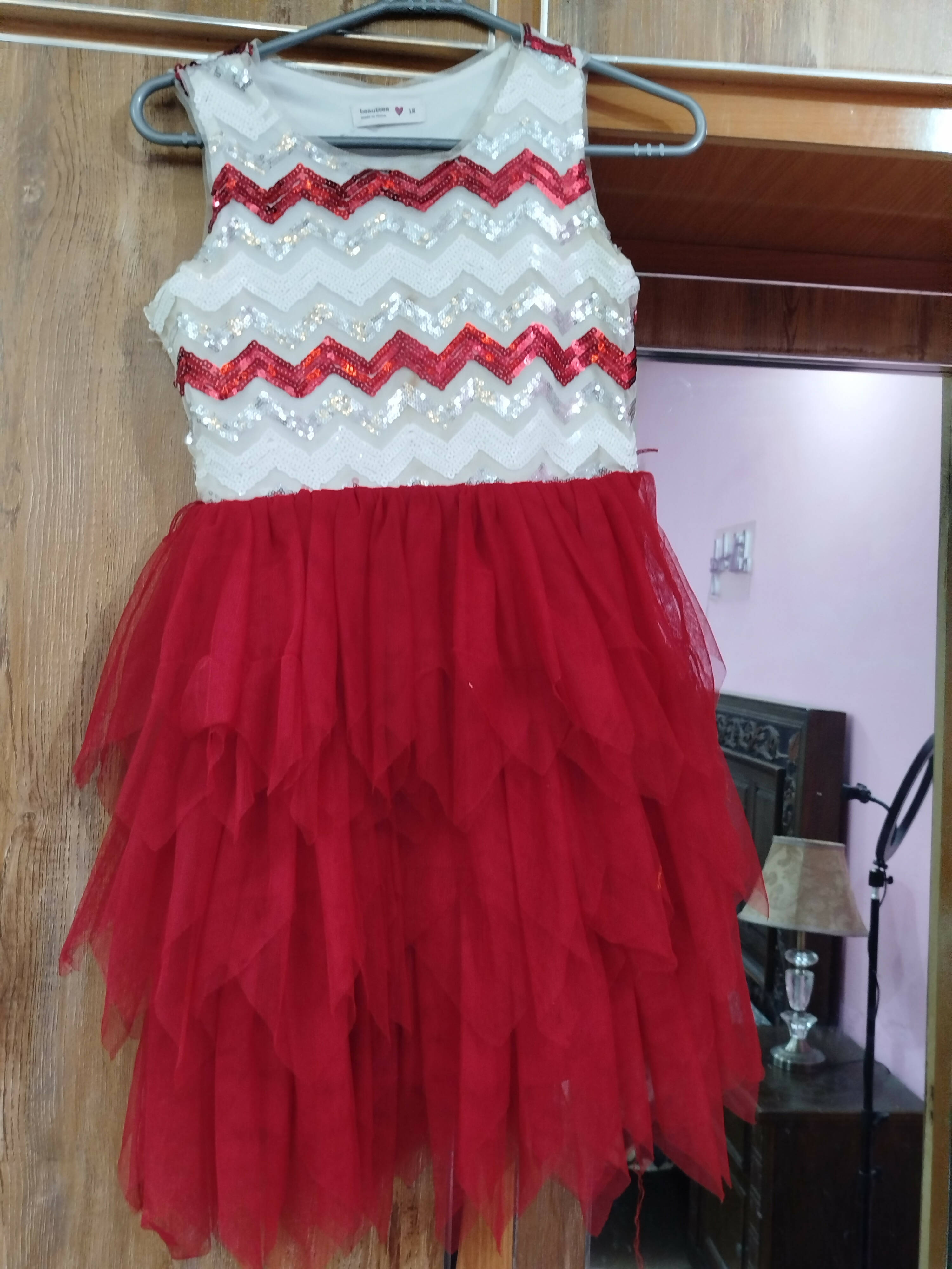 Net Frok with Sitara work | Girls Skirts & Dresses | Small | Worn Once