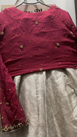 2 Piece Fancy Lehnga choli | Women Locally Made Formals | Medium | New