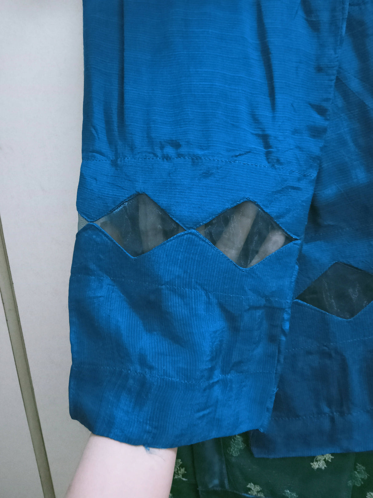 Blue Descent Kurta | Women Locally Made Kurta | Small | Worn Once