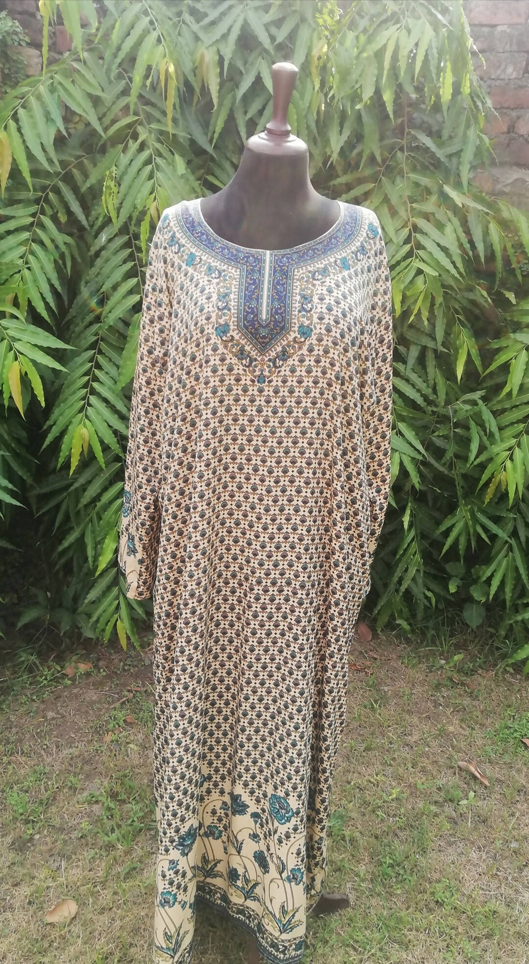 Stylish Printed Abaya | Women Accessories | Medium | Preloved