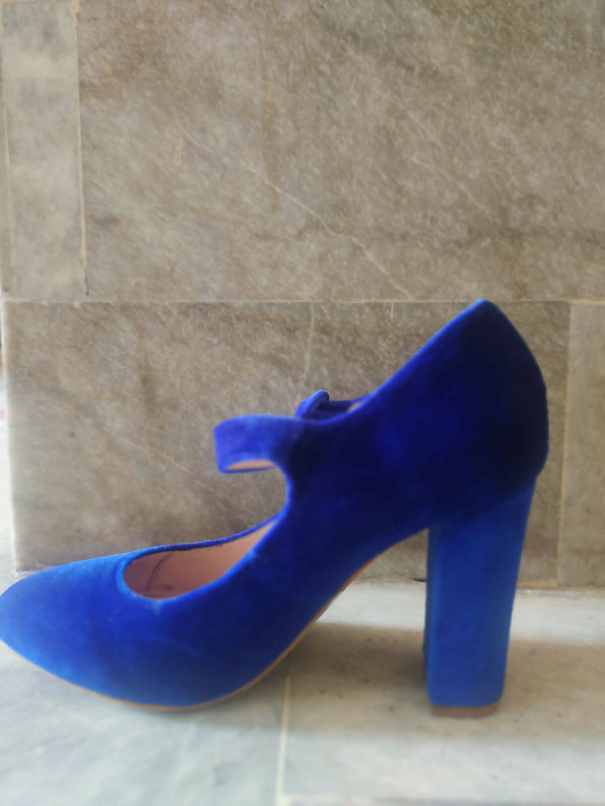 Dame Rose | Blue Heels | Women Shoes | Worn Once