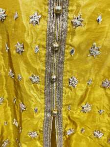 Yellow Gharara | Girls Shalwar Kameez | Worn Once