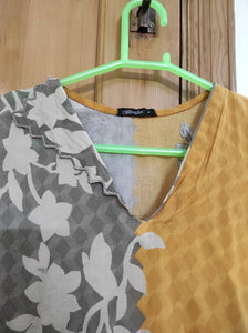 Cross stitch | Women Branded Kurta | Medium shirt size | Preloved