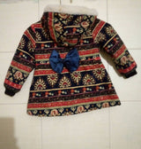 Multi Color Coat | Kids Winter | Girls Tops & Shirts | Size: 3-4 Yrs | Preloved