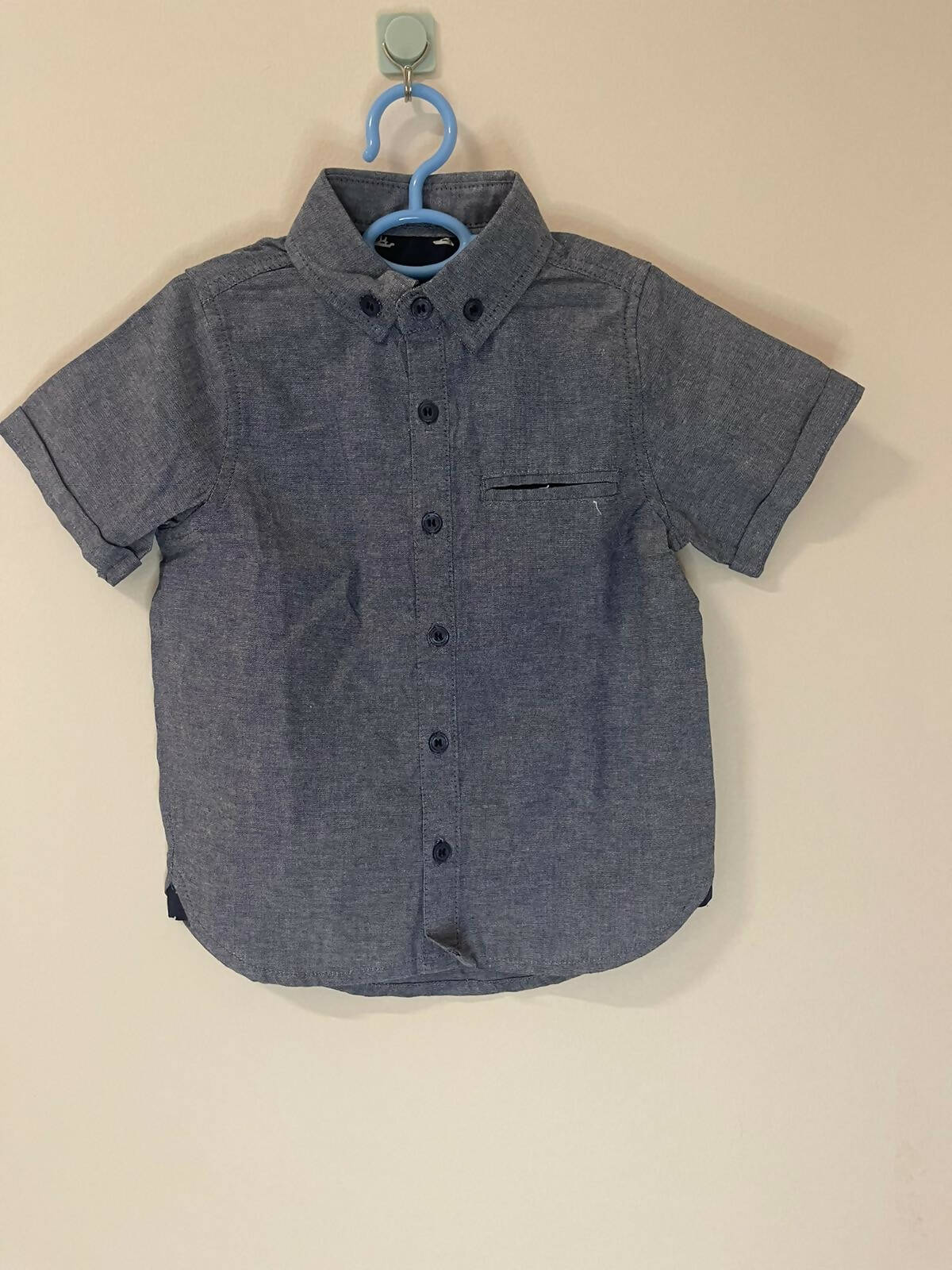 Mothercare | Blue Shirt Button down 2 years | Boys Tops & Shirts | Preloved