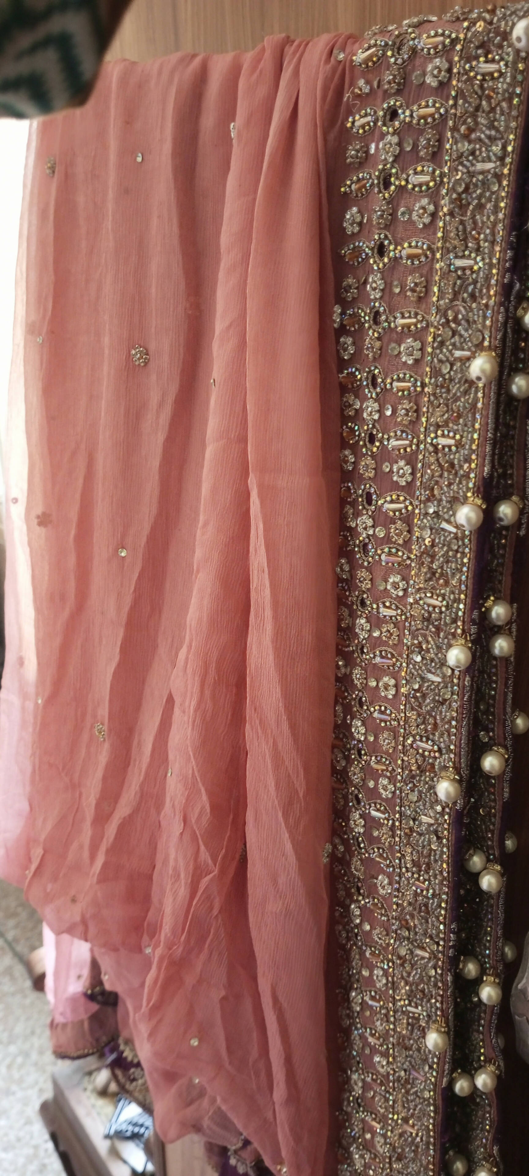 Fancy Embroidered Suit | Women Locally Made Formals | Large | Preloved