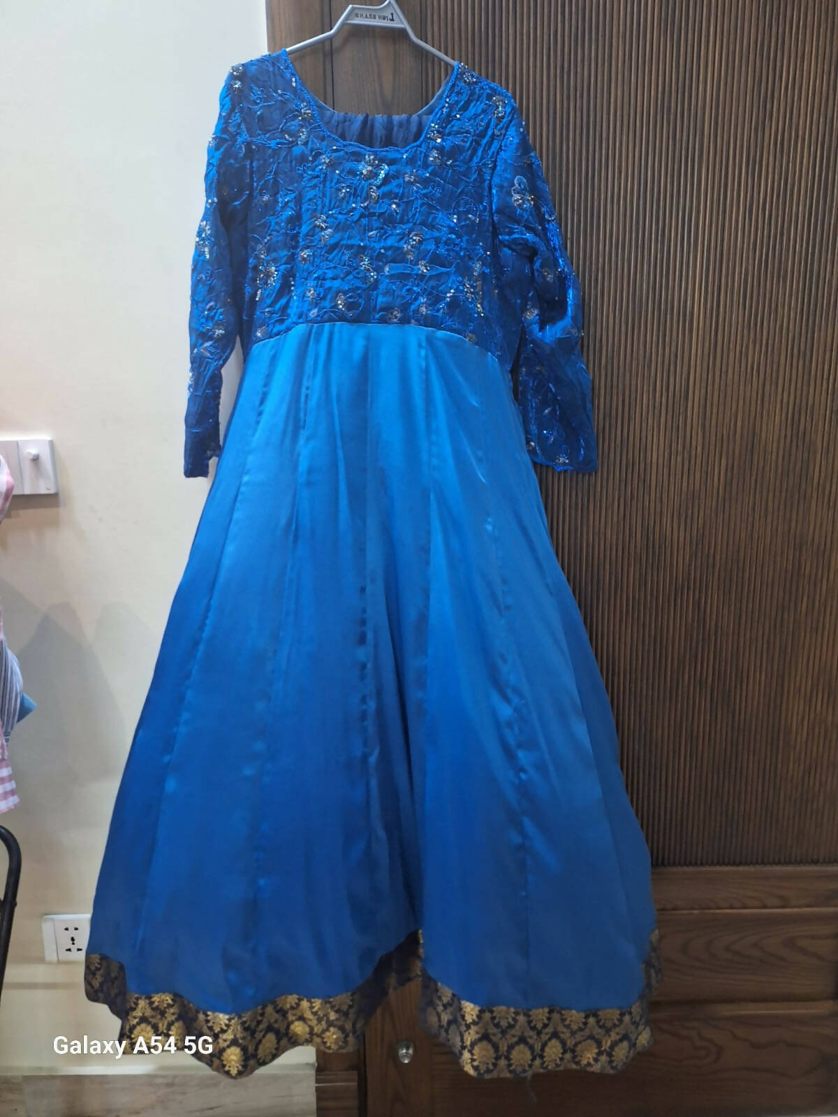 Beautiful Satin Frok | Women Froks & Maxis | Large | Worn Once