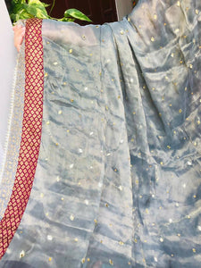 Rust Angrakha style shirt and Dupatta | Women Formals | Worn Once