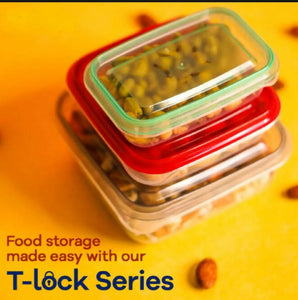 Thumb Lock Set of 7 Containers | Home & Decor | Brand New with Tags