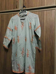 Nishat Linen | Women Branded Kurta | Medium | Preloved