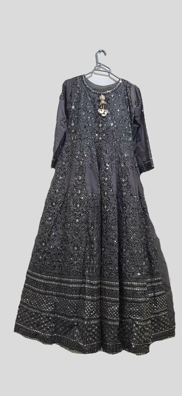 Sheikh boutique | Grey Maxi | Woman Frocks & Maxis | Small | Worn Once