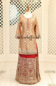 Red Bridal Baraat Dress | Women Bridals |Large|Worn Once