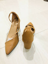 Heels| Light Brown fancy Heels (Size: 39) | Women Shoes | New