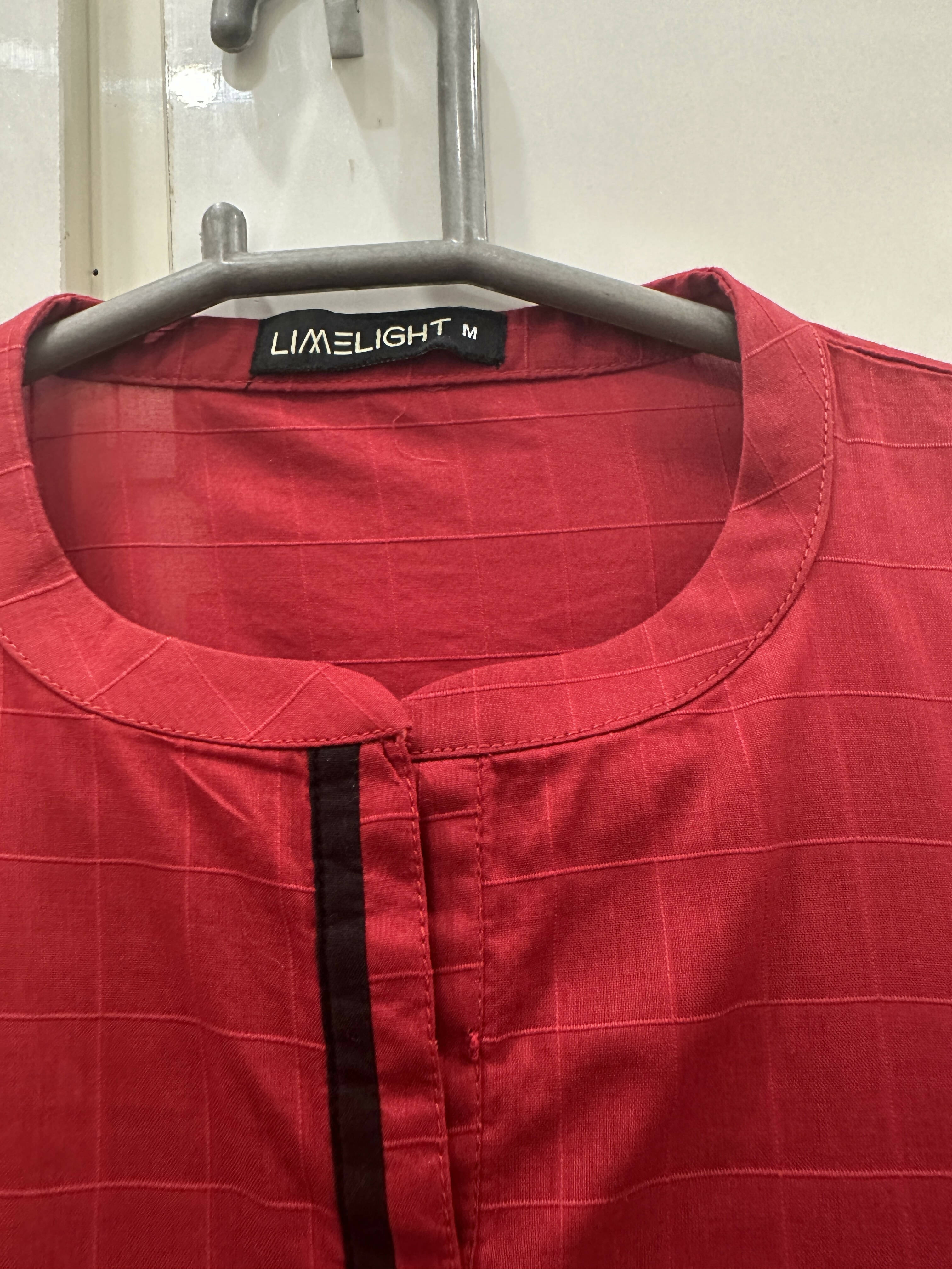 Limelight | Embroidered shirt | Women Branded Kurta | Size Medium | Preloved