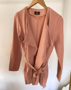 Only | Pink Blazer Coat | Women Sweaters & Jackets | Medium | Worn Once