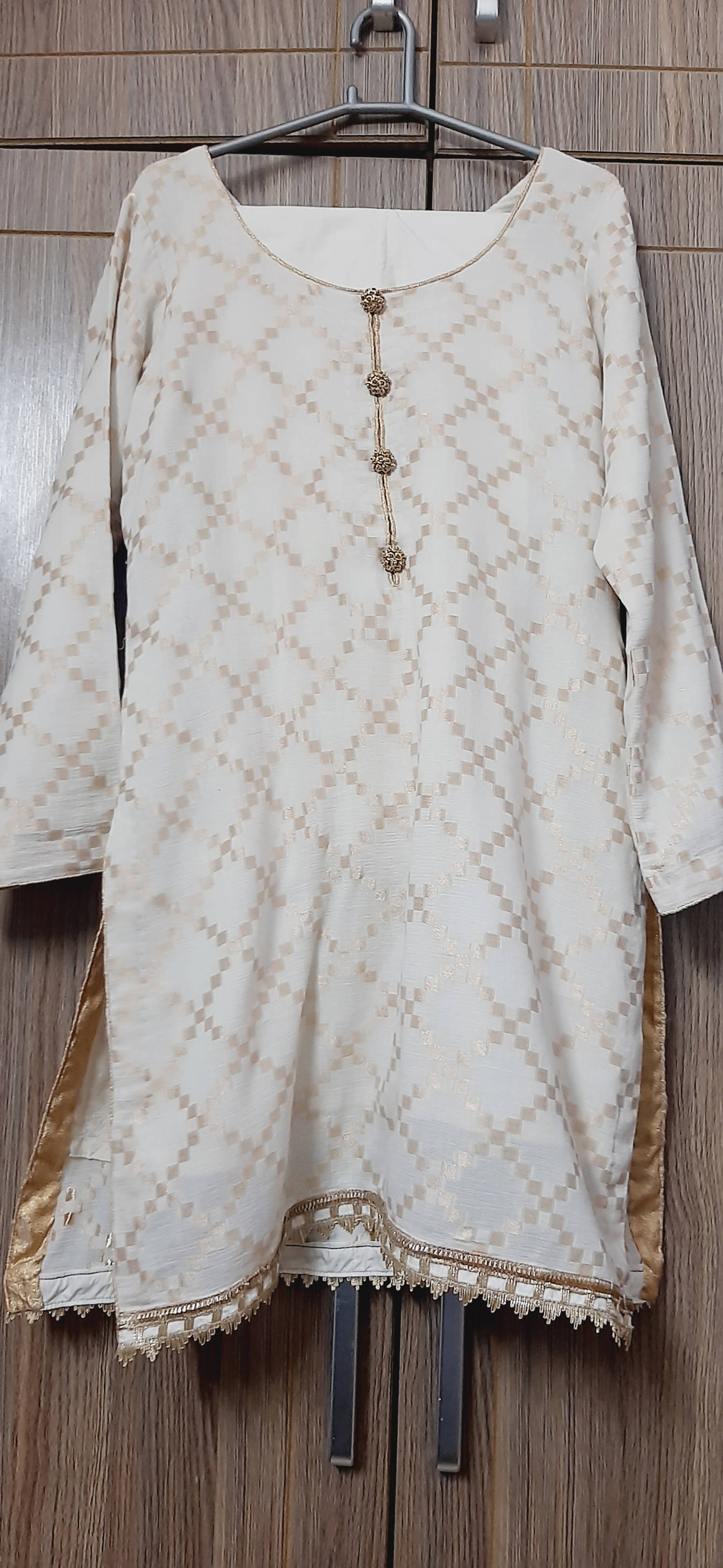 Women | Shalwar Kamiz |Cotton jacquard 2 piece stitched outfit | Preloved