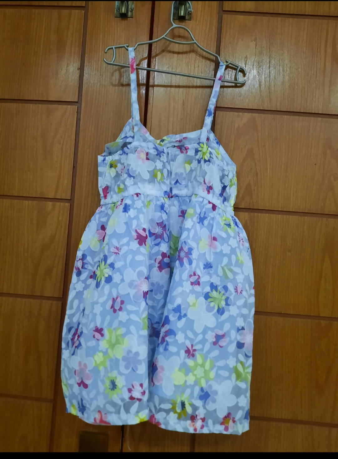 Blue Floral Frok | Girls Skirt & Dresses | Medium | Preloved