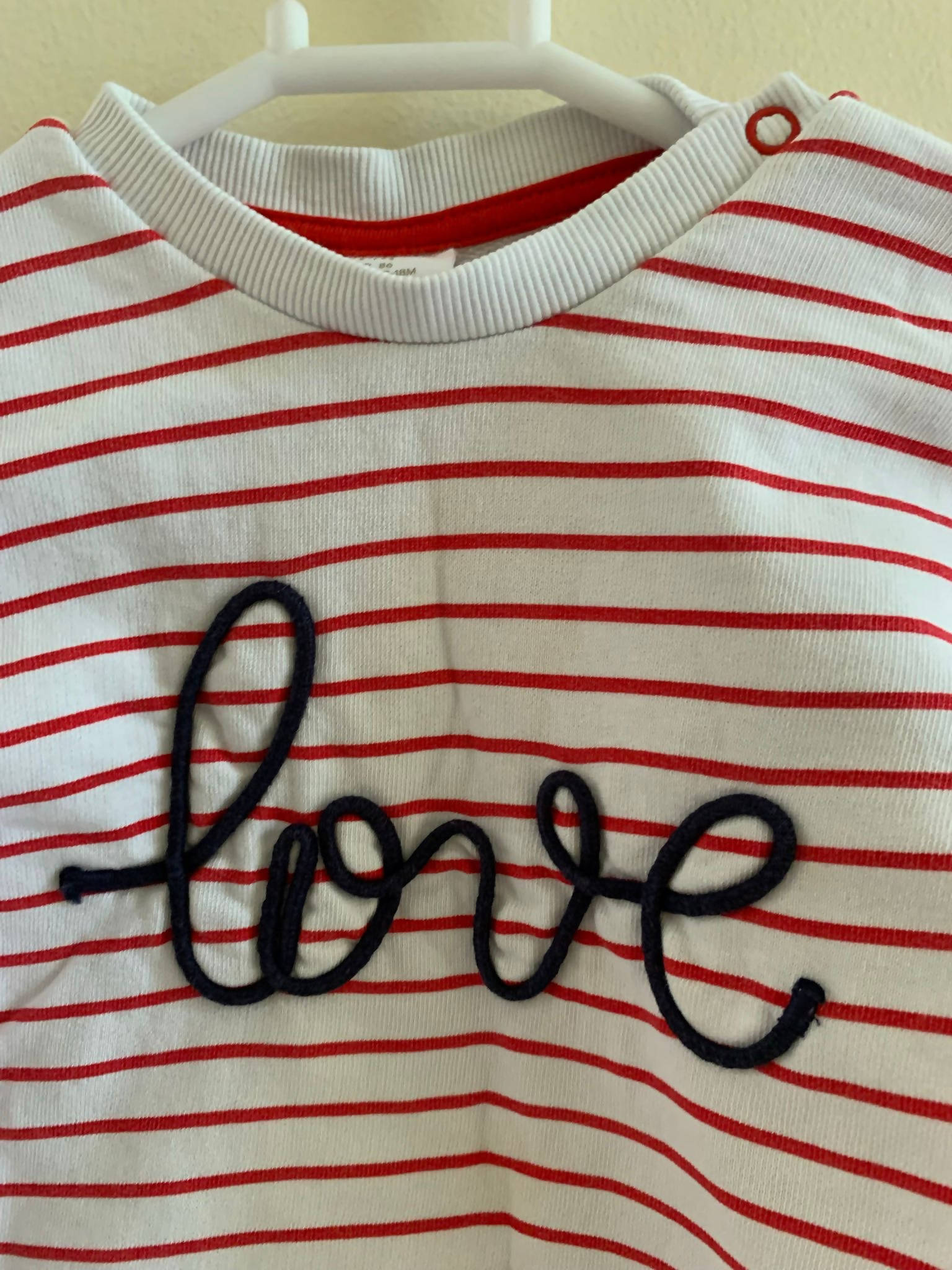 H&M | Love Striped Shirt | Girls Tops & T-shirts | Preloved