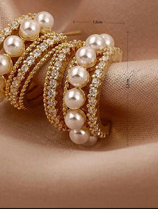 SHEIN | stud tops pearl earrings | Women Jewellery | Brand New