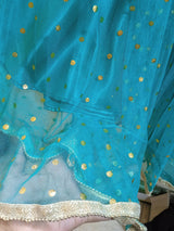Stylish Blue Lehnga Suit | Women Formals | Ghararas, Shararas & Lehngas | Small | Preloved