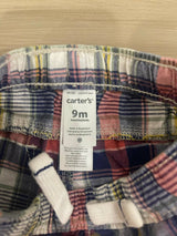 Carter's | Checkered Shorts (9 months) | Kids Bottoms | Preloved