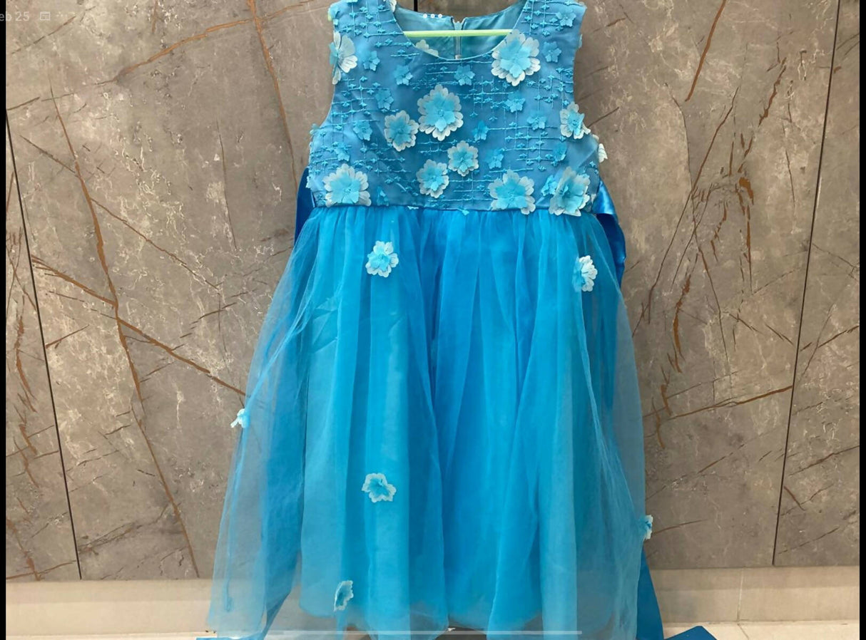 Blue Frock | Kids |Girls Skirts & Dresses | Size: 5 to 8 Yrs Girls | Preloved
