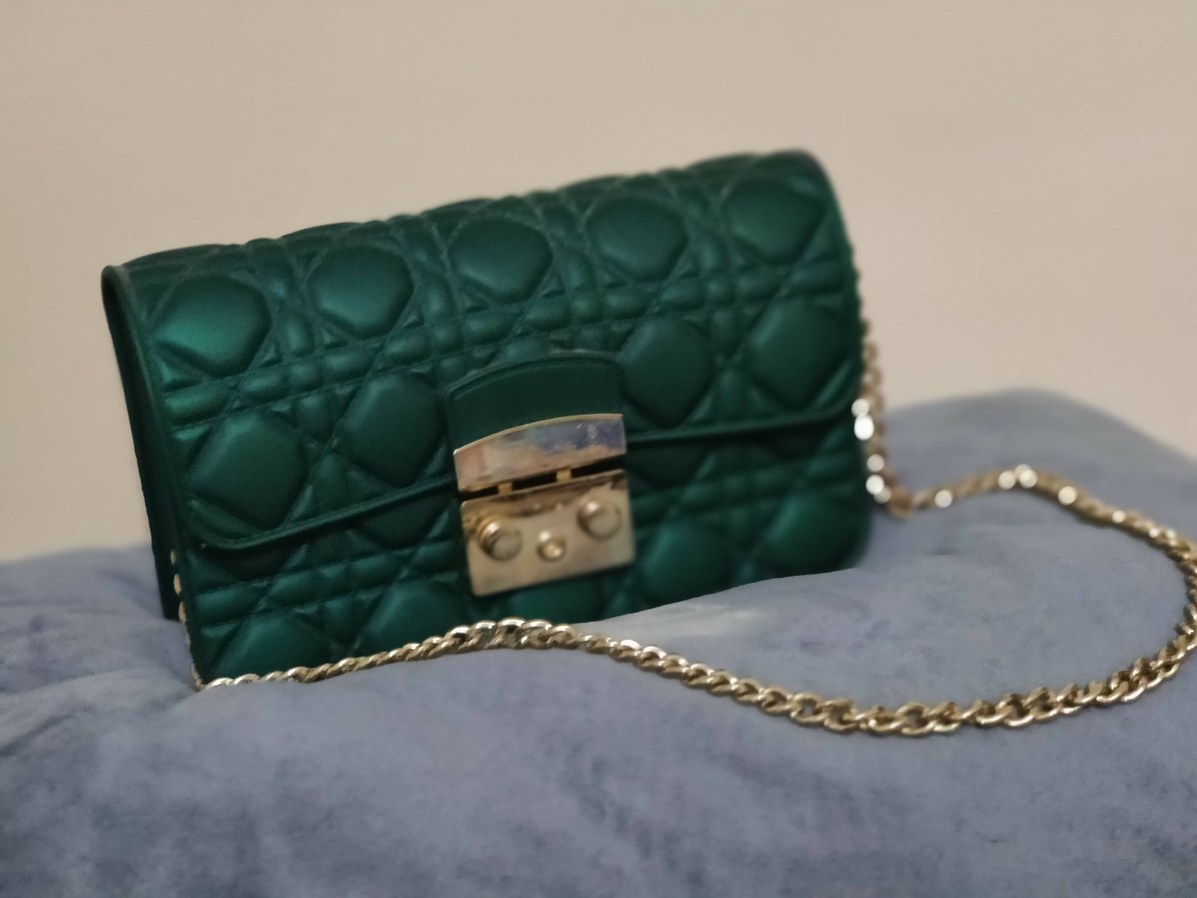 Emerald green Crossbody bag (Size: M ) | Women Bags | New