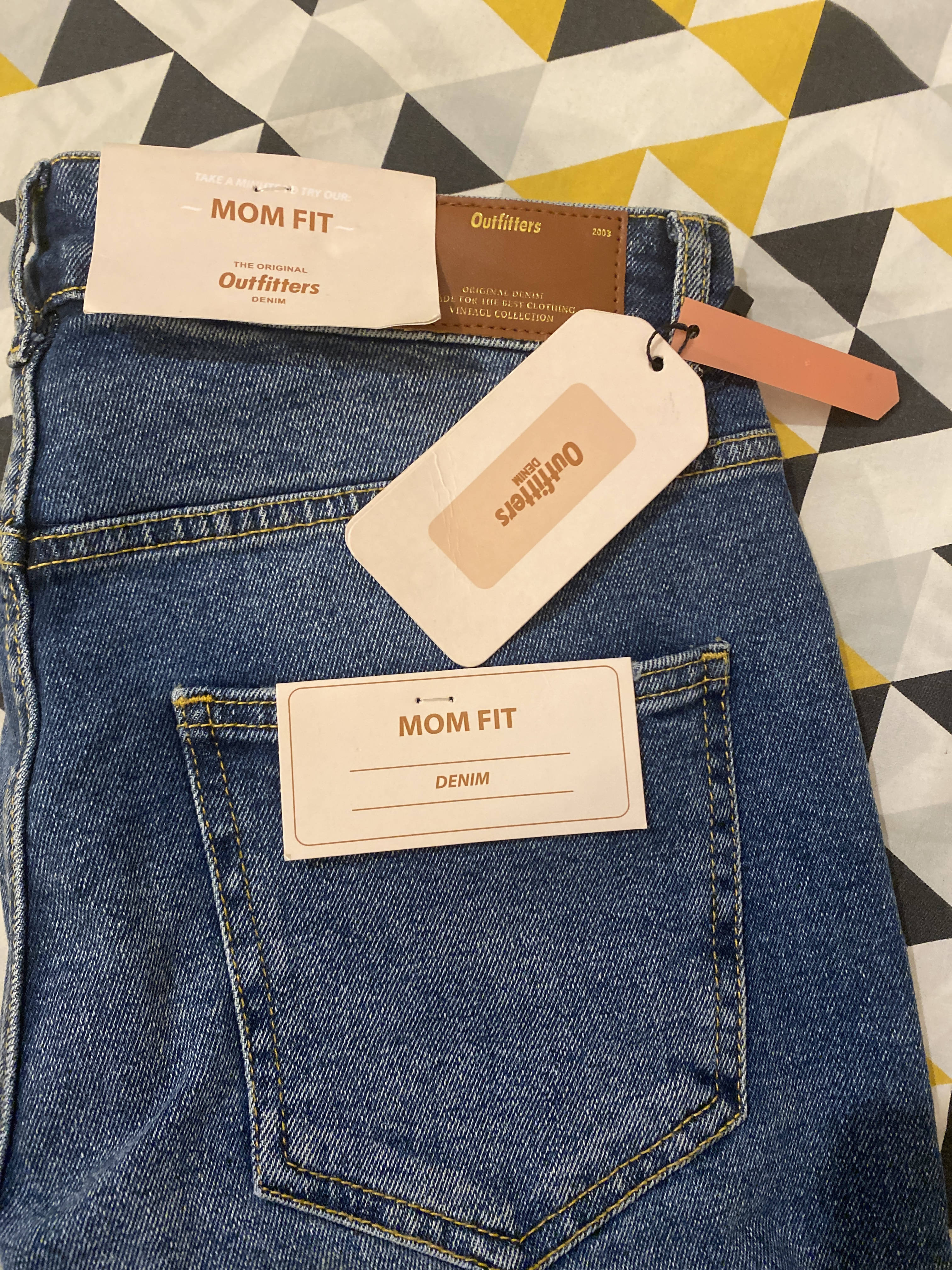 Outfitters | Blue mom fit jeans denim (Size 30) | Women Bottoms & Pants | Brand New
