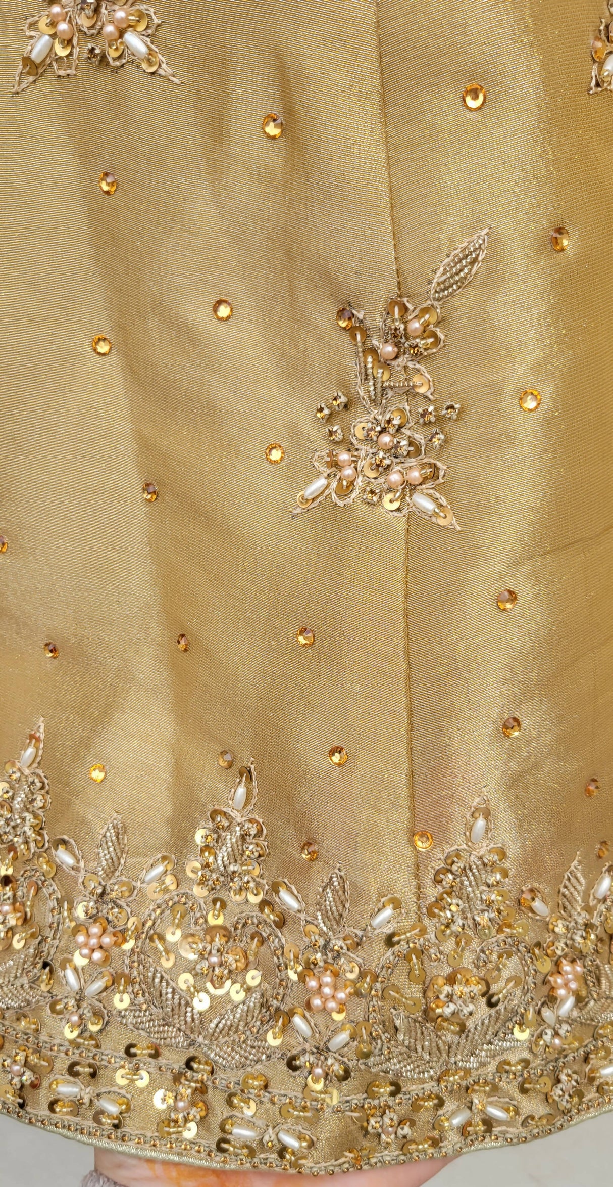 Heavy Maxi with Masoori Lehnga | Women Locally Made Formals | Small | Worn Once