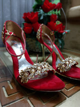 Red Bridal Heels | Women Shoes | Size 40 | New