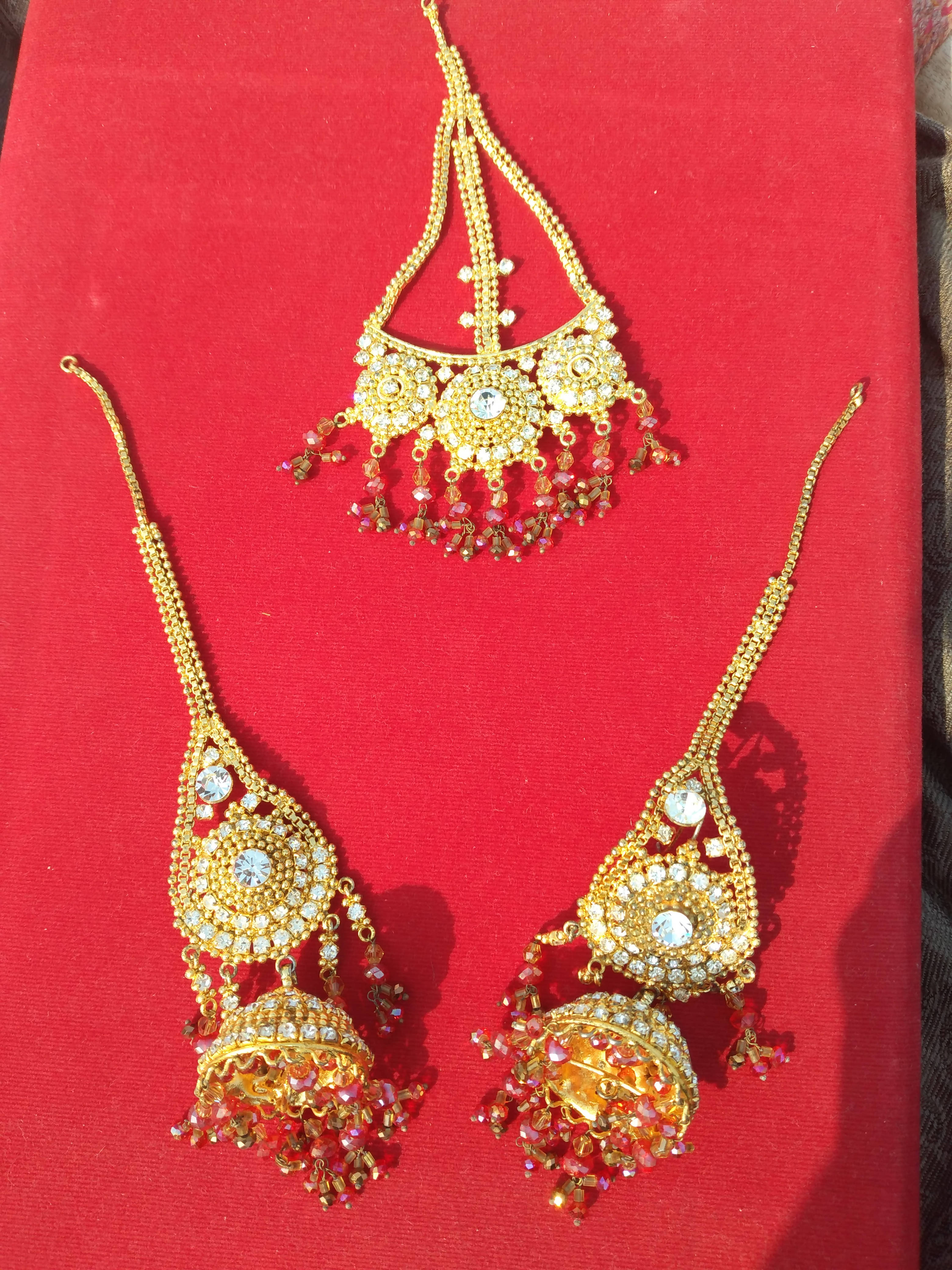 Golden Bridal Set | Women Jewellery | Worn Once