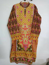 Khaadi | Printed Kurta | Women Branded Kurta | XLarge | Preloved