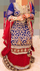 Stylish Bridal lehanga| Women Bridals | small to medium | Worn Once