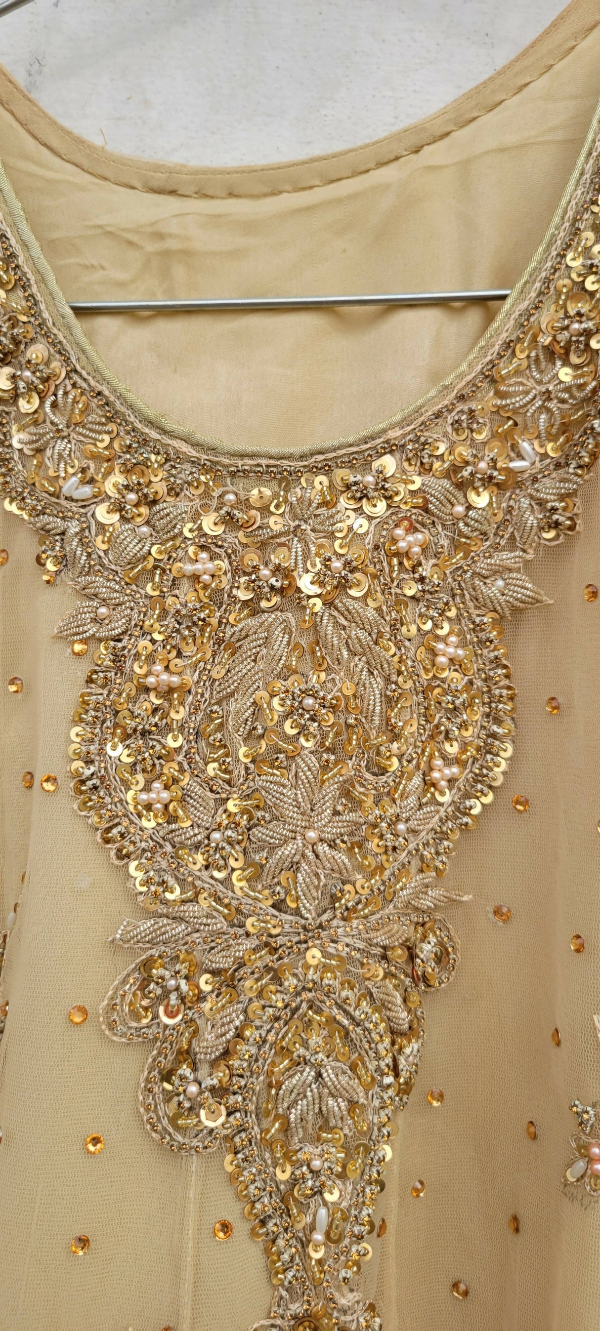 Heavy Maxi with Masoori Lehnga | Women Locally Made Formals | Small | Worn Once