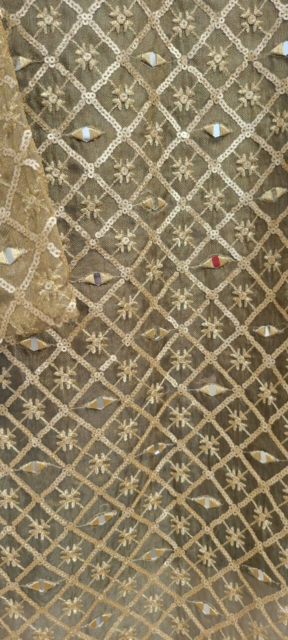 Sheesha Work Suit | Women Locally Made Formals | Small | Worn Once