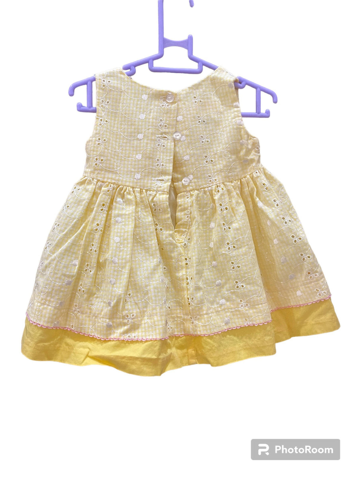 Bonnie baby | Yellow chicken frock | Kids | Girls Skirts & Dresses | Size: 6-9 months | Worn Once