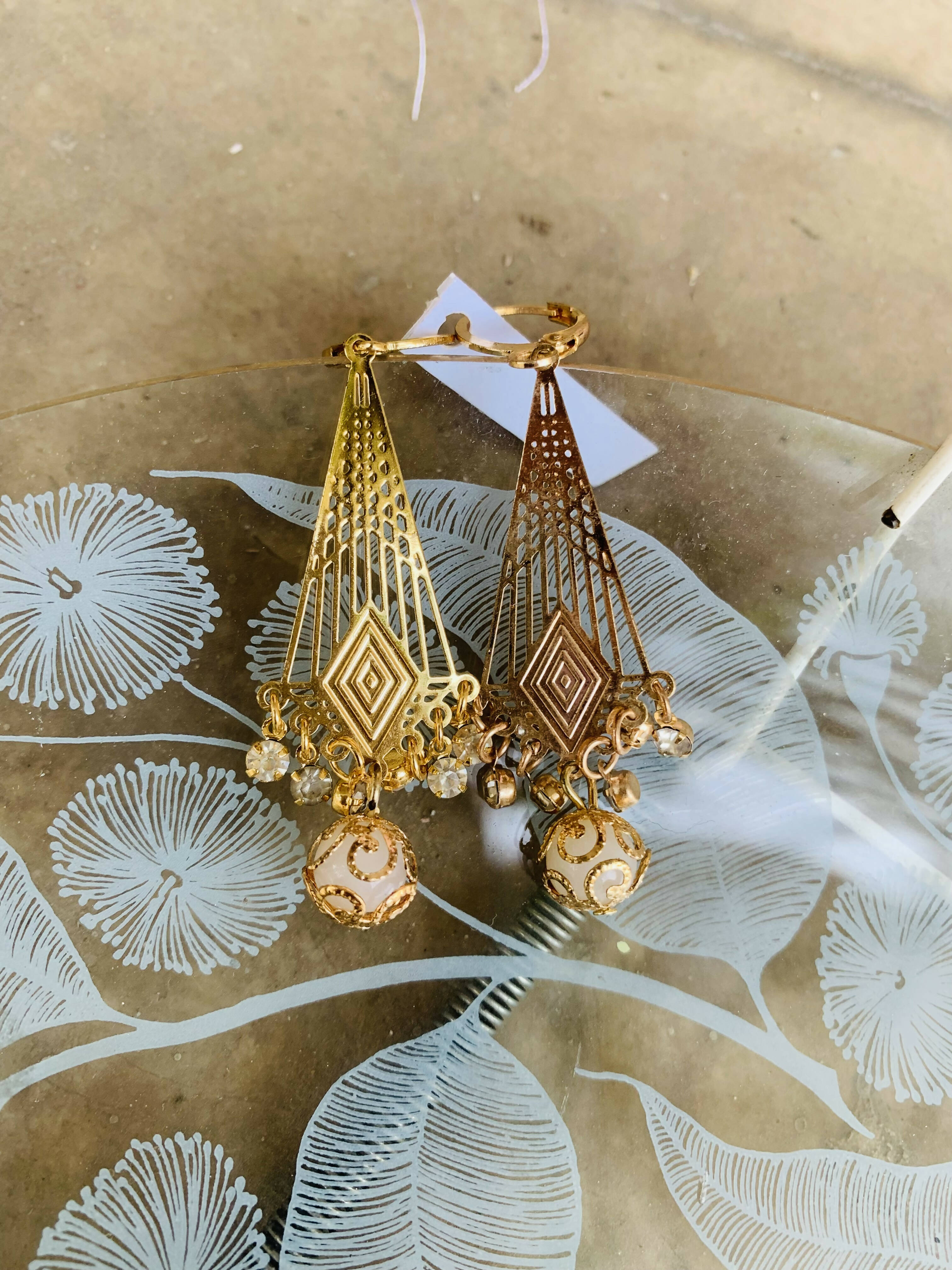 Golden Earrings | Women Jewellery | New