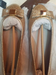 Next | Golden Pumps |Women Shoes | Size: 8 | New