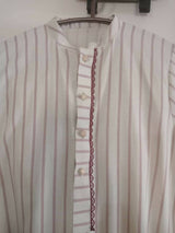 2 PC Striped Matching Kurta | Women Locally Made Kurta | Small | New