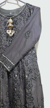 Sheikh boutique | Grey Maxi | Woman Frocks & Maxis | Small | Worn Once