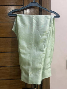 Mint green Peplum, trouser, duppata | Women Formals | Preloved