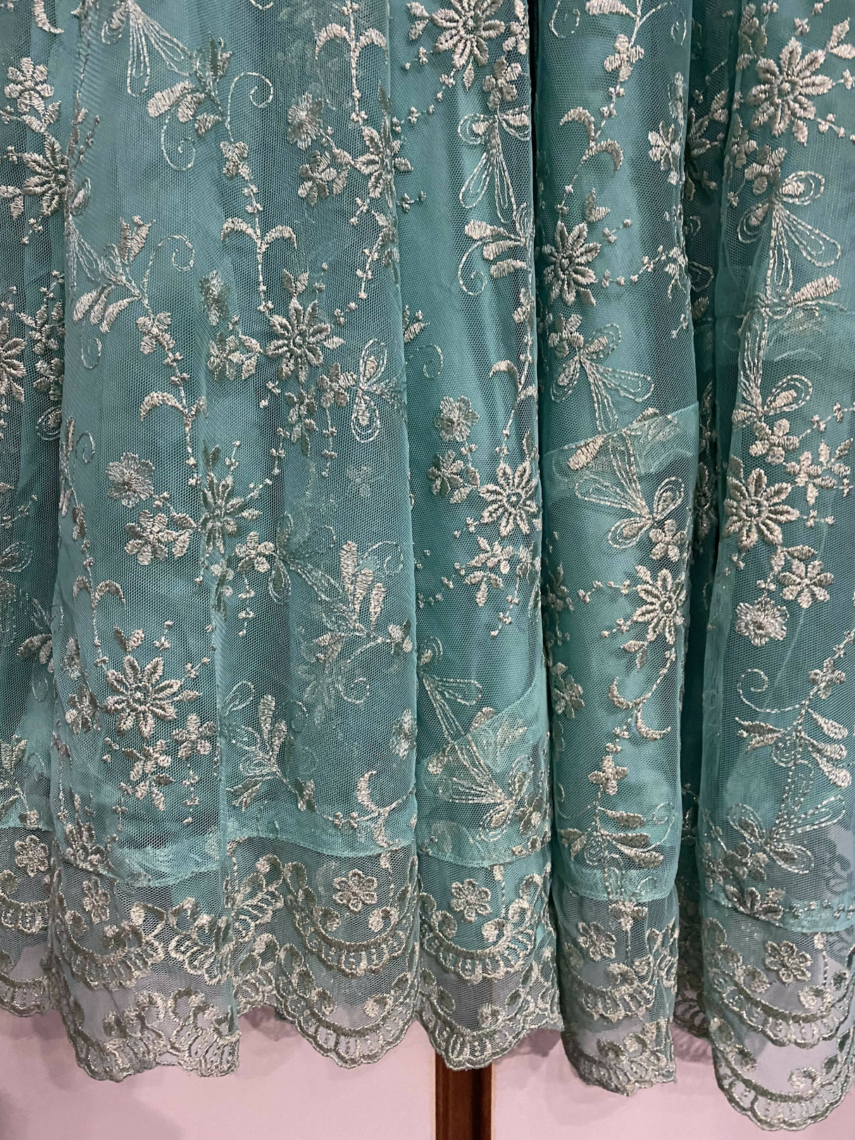 Turquoise Maxi | Women Frocks & Maxis | Small | Preloved