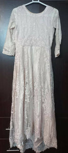 White Maxi (Size: M ) | Women Frocks & Maxis | Worn Once