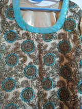 Stylish Blue Lehnga Suit | Women Formals | Ghararas, Shararas & Lehngas | Small | Preloved