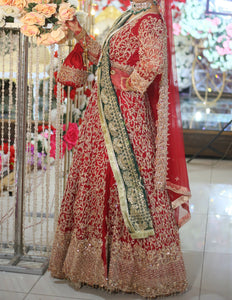 Bridal Lehanga Red | Women Bridals | Worn Once