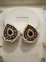 White & Blue Earrings | Women Jewelry | Preloved