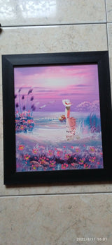 Handmade Painting Canvas Paint | For Your Home | Arts & Paintings | Size 9.5x7.5 | New