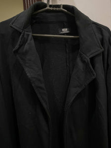 One | Black Fleece Shrug | Men Jackets & Coats | Medium | Worn Once