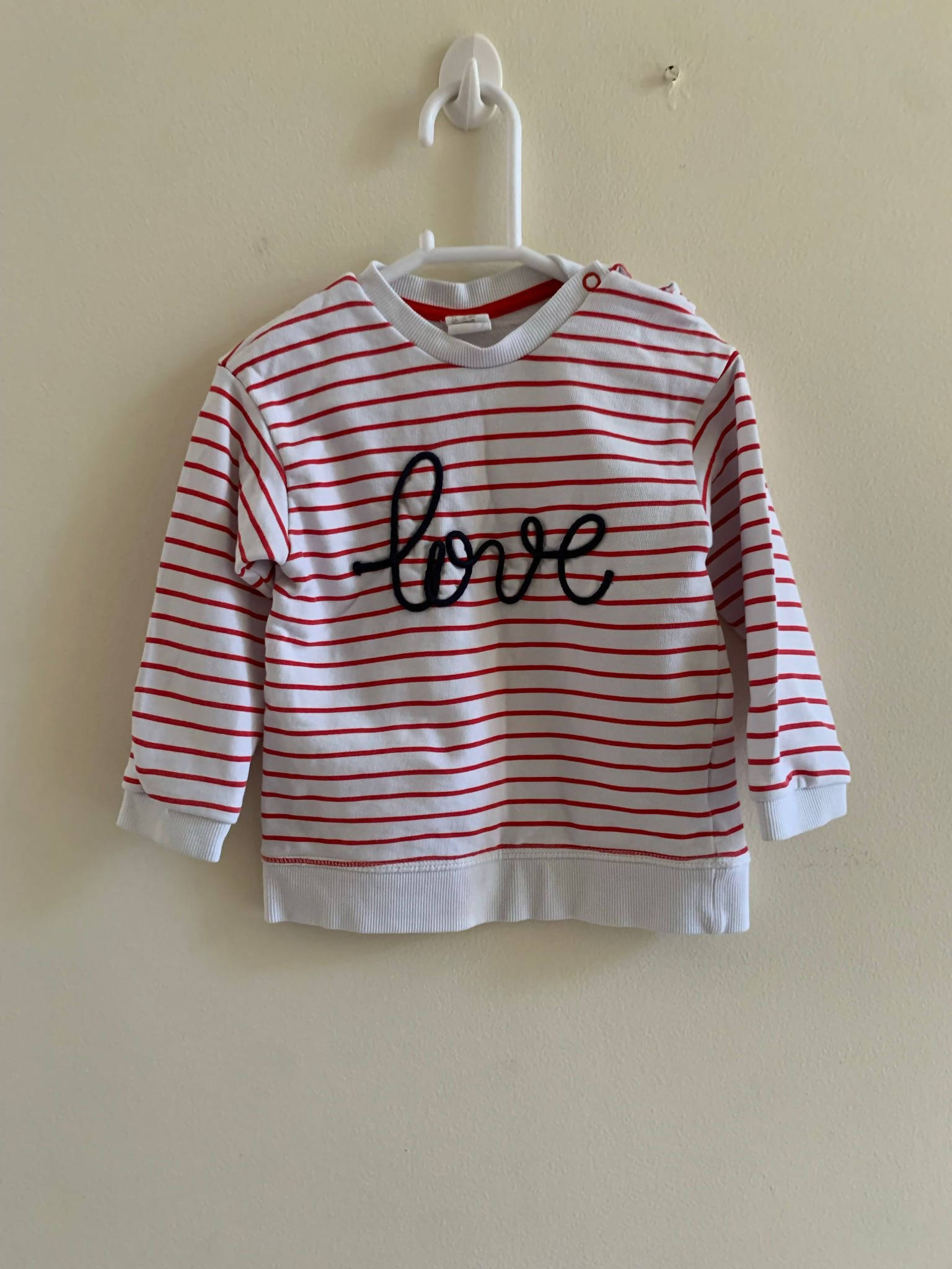 H&M | Love Striped Shirt | Girls Tops & T-shirts | Preloved