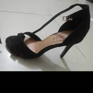 Black Heels (Size: 38) | Women Shoes | Worn Once